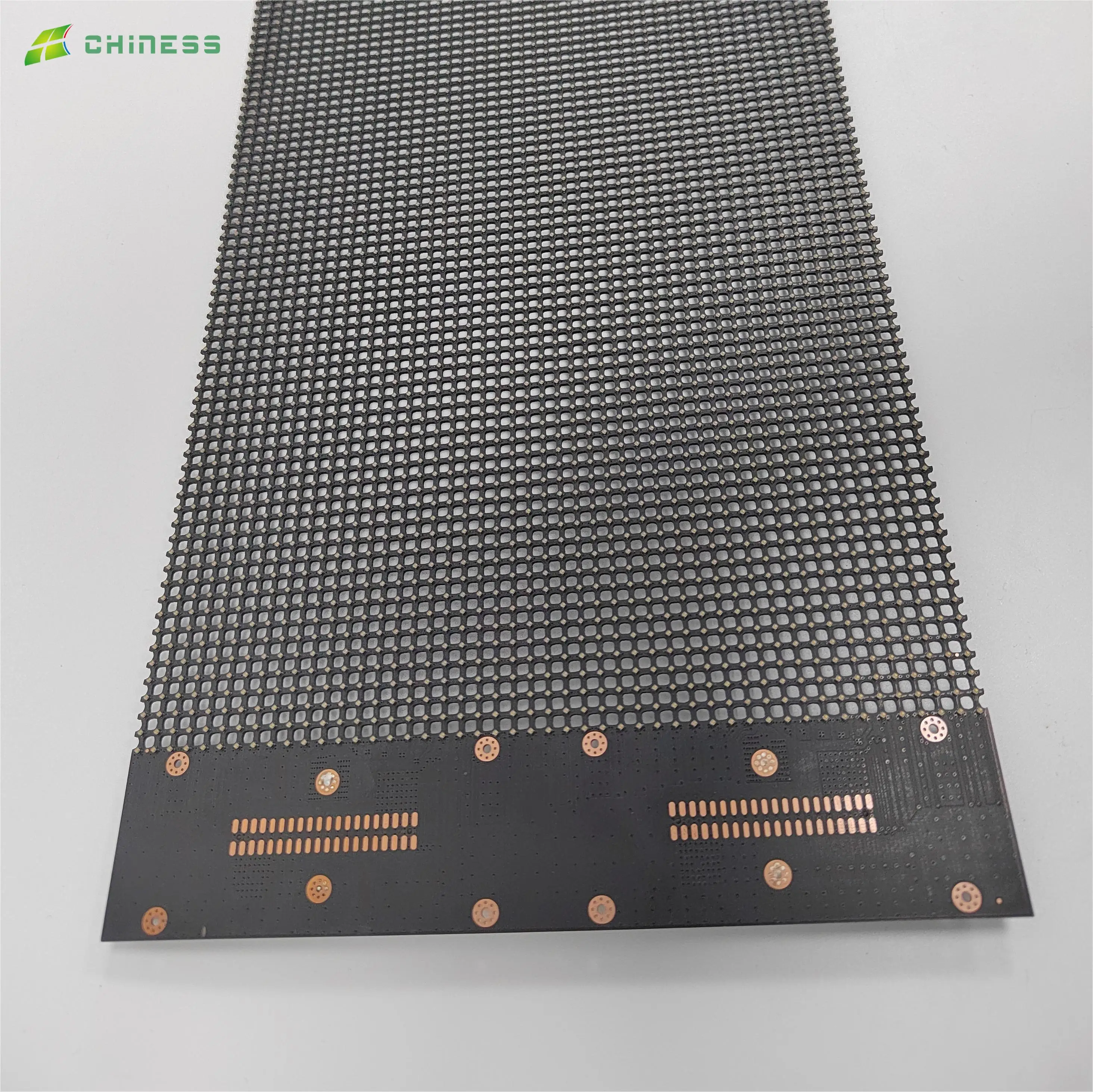 CNS-H-P3.75mm 3d Adhesive holographic Transparent Rear Projection Screen film For Glass Advertising Use with 3D Effect indoor