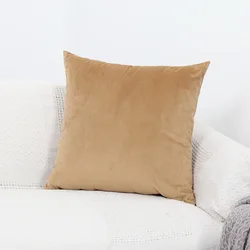 Green Yellow Pink Gray White Black Home Decorative Sofa Throw Pillows Luxury Blue  Velvet Cushion Cover Pillow Cover Pillow Case