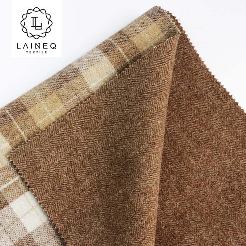 Stock fabric 80%wool 20%nylon merino Australia wool fabric for coat