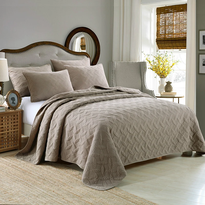 Best Selling Soft Cotton Beautiful Bed Spread Set