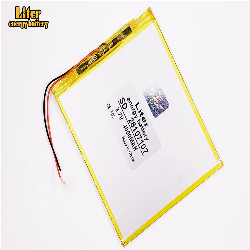 3,7 v 4000mah 28107107 30110110 аккумулятор с печатной платой в наличии