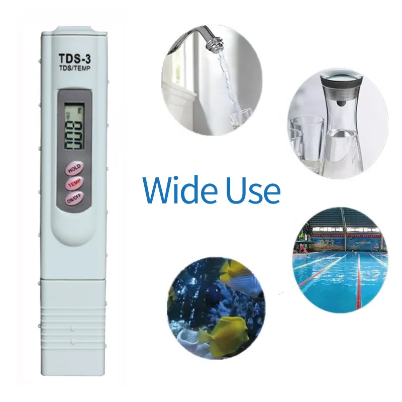 Online shopping pen type high resolution TDS meter with temperature function TDS water tester