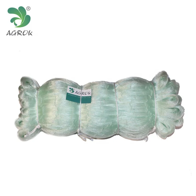 AGROK Factory direct selling nylon monofilament 0.5mm fishing net