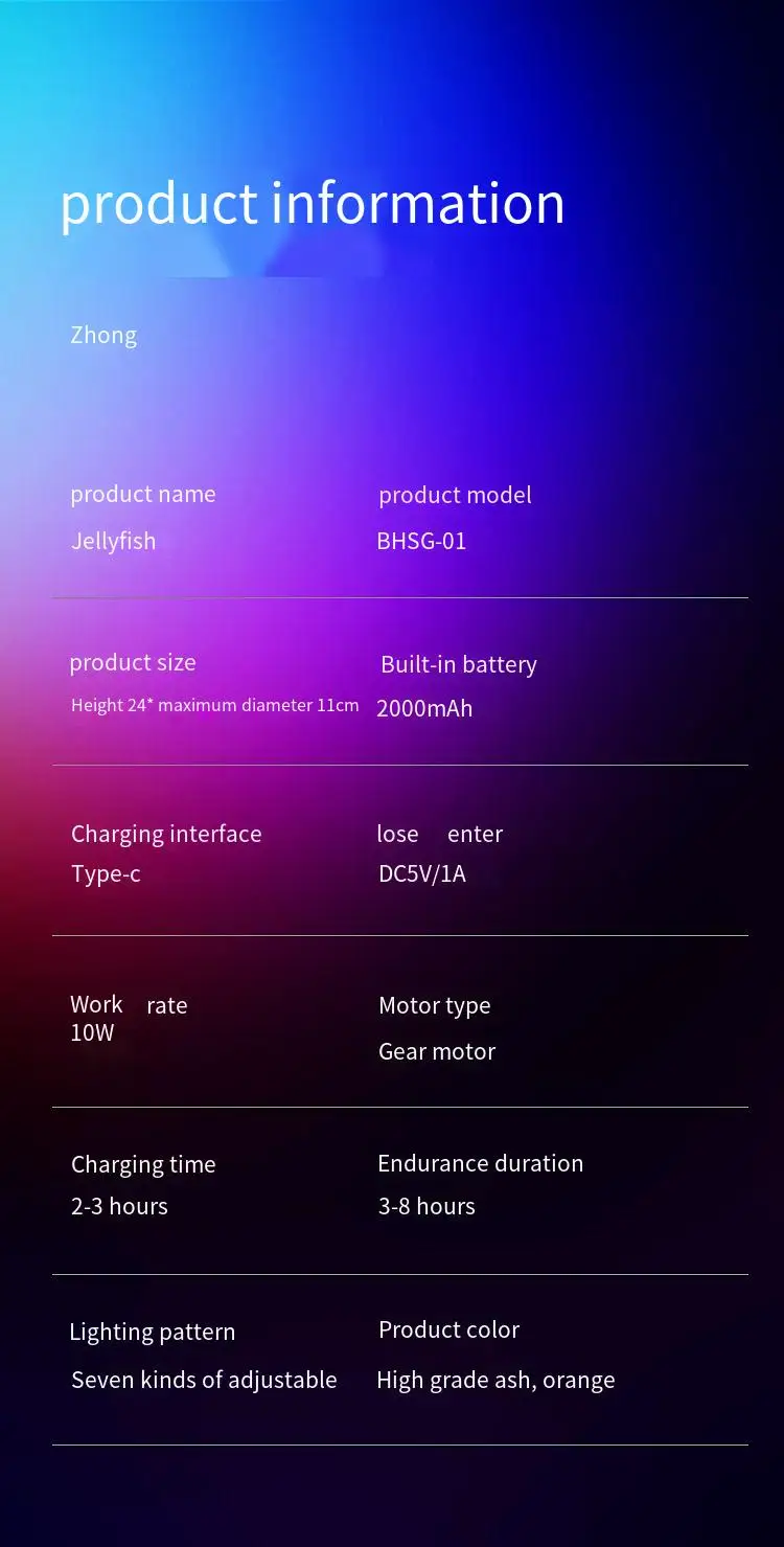 360 градусов стерео объемный Рабочий Стол красочный крутой цвет свет Медуза динамик механический механизм части PartySpeaker