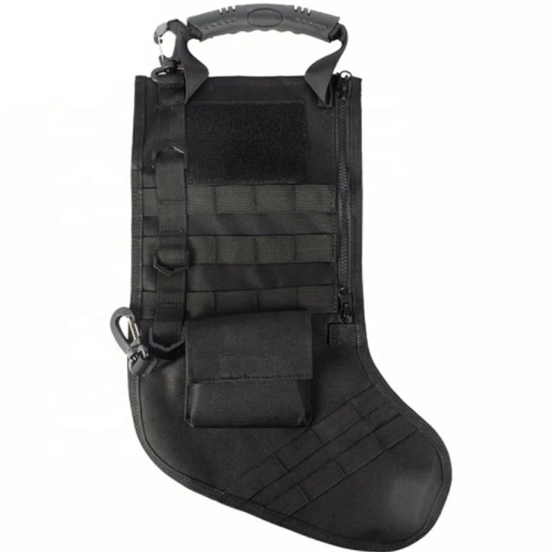 Wholesale Christmas Tactical Stocking Gift Pack Custom Practical Storage Bag
