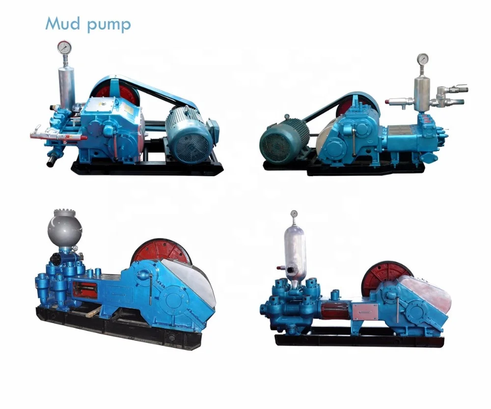 BW750 High flow capacity multifunction Hydraulic triplex single -action Piston Pump service different drilling machine