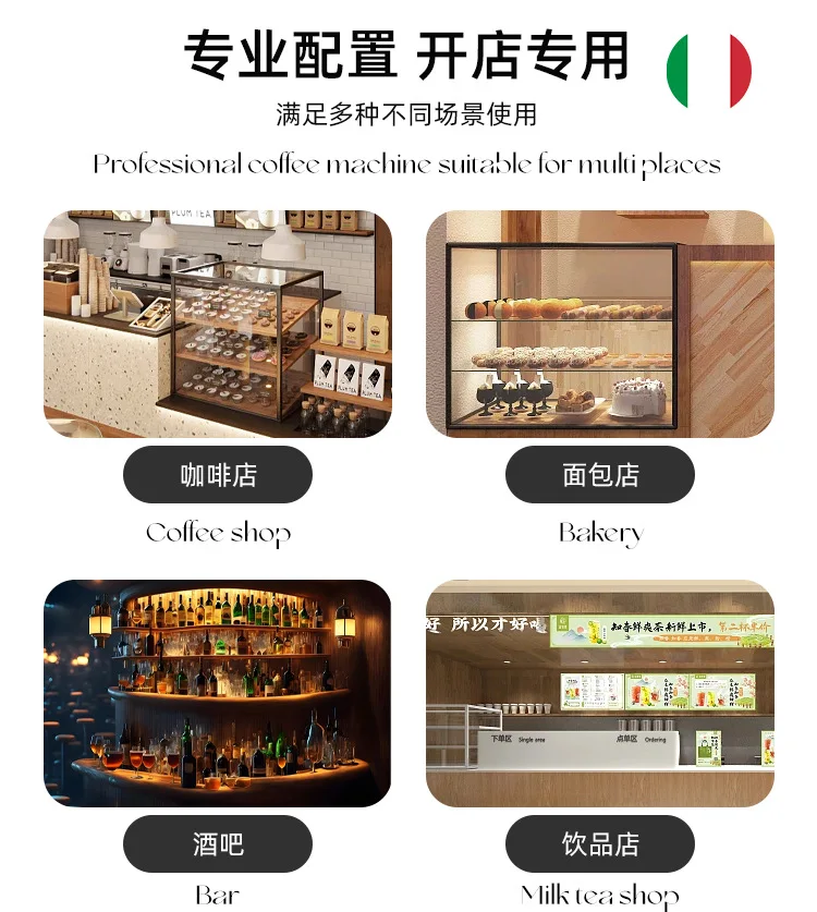 Hot Selling Commercial Semi Automatic Professional Coffee Machine for Business Coffee Makers Espresso Cappuccino Coffee Machine