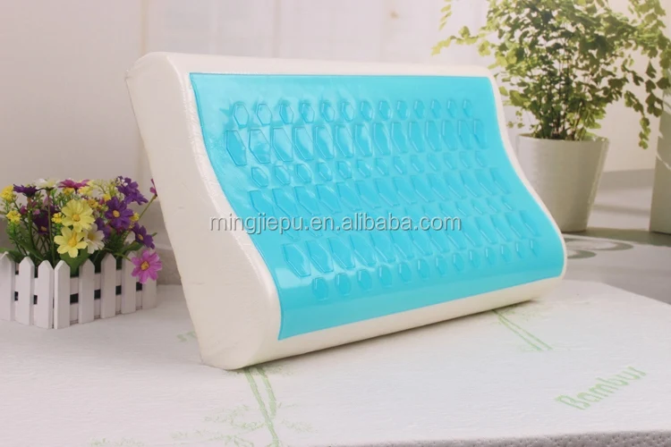 Supply all kinds of Wave Memory Gel Pillow, Factory Memory Foam Gel Pillow, Wave Silica Gel Viscose Pillow