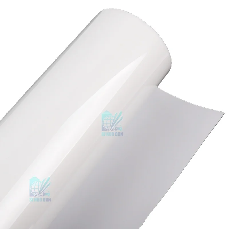 Matte white PDLC Magic Electric control glass Switchable Smart Film with projection