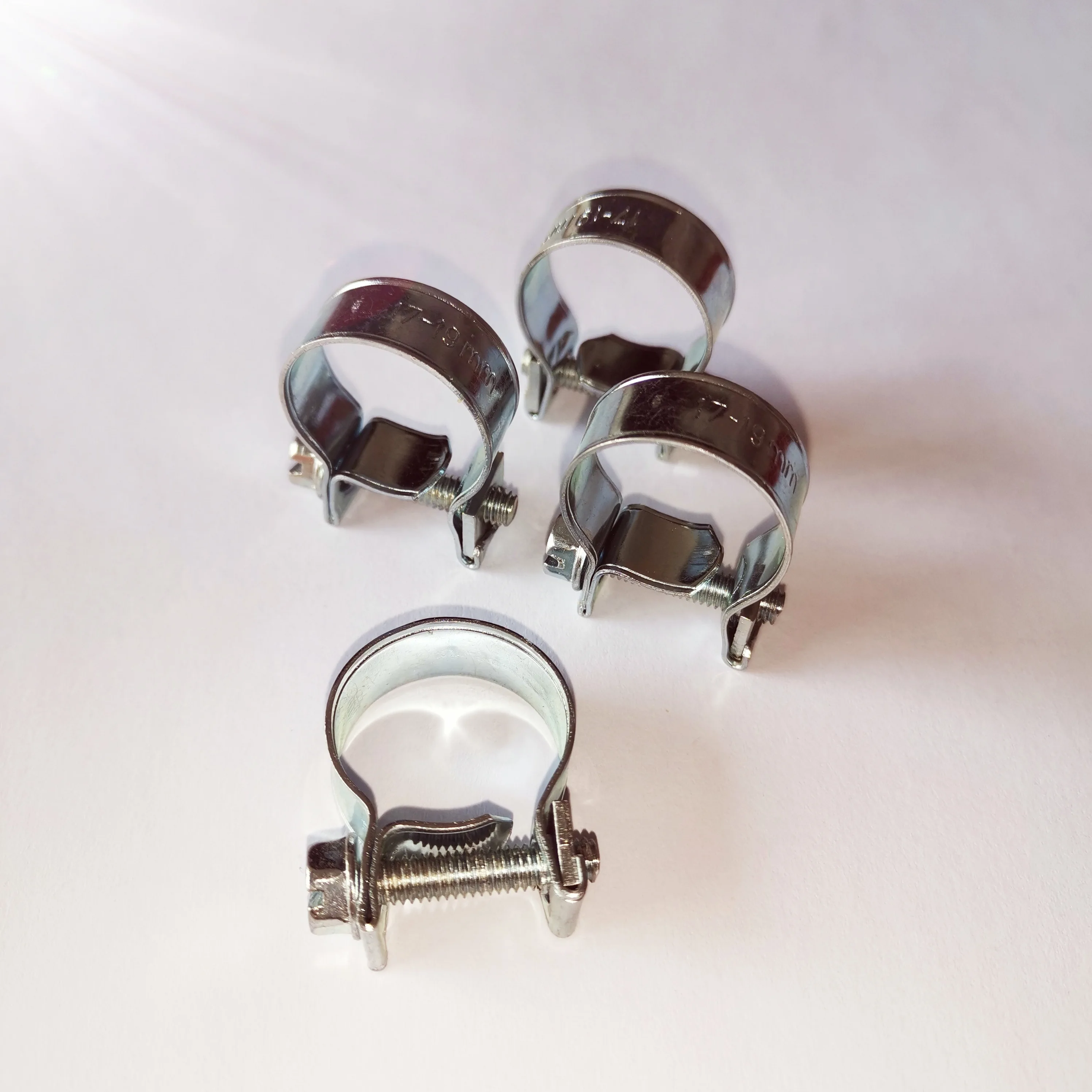 For small diameter hose mini hose clamp