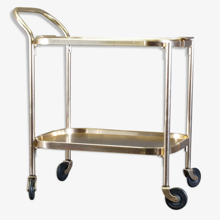 Removable golden powder coated metal service