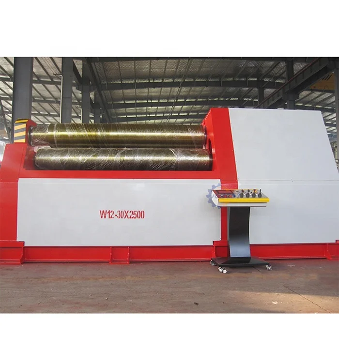 4 Roller w12 Metal Steel Sheet Plate Roller Rolling Machine