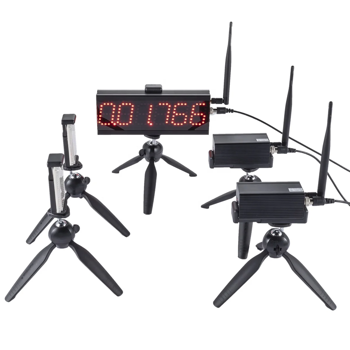 
2021 S001 wireless laser timer infrared sensor professional running sprint racing military sports high precision timing system 