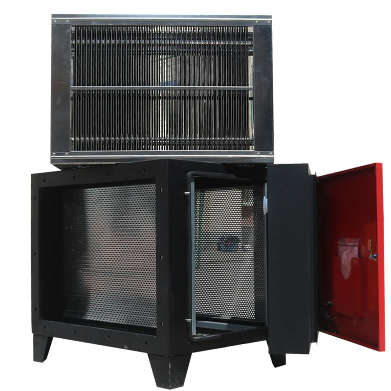 Dongyi Air Cleaner Purifier With 98% Purify Efficiency For Industry Smoke Electrostatic Precipitator  Kitchen Smoke Filter Esp