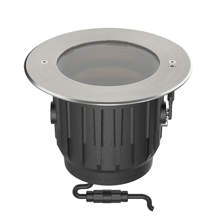 Пейзаж rgb dmx садовый утопленный подземный светильник с Антибликовой сеткой ip67 ip68 Светодиодный 3 Вт 7