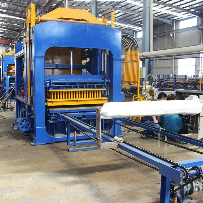 Hollow Paver Brick Machine QT8-15 Block Machine Concrete Brick Machine