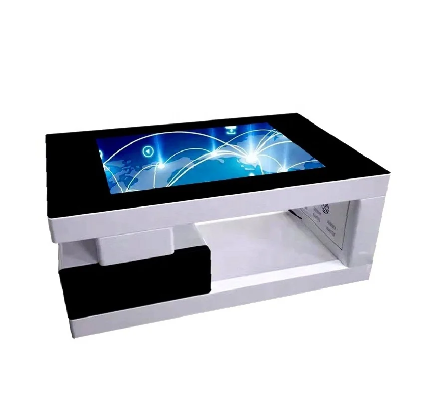 
Game Conference Restaurant Interactive Capacitive Multi Touch Screen Smart Table with Windows/Android System 