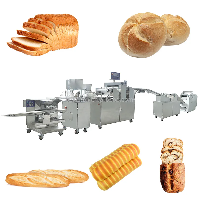 Best Selling Automatic Toast Bread Slicing Machine Bread Forming Making Machines