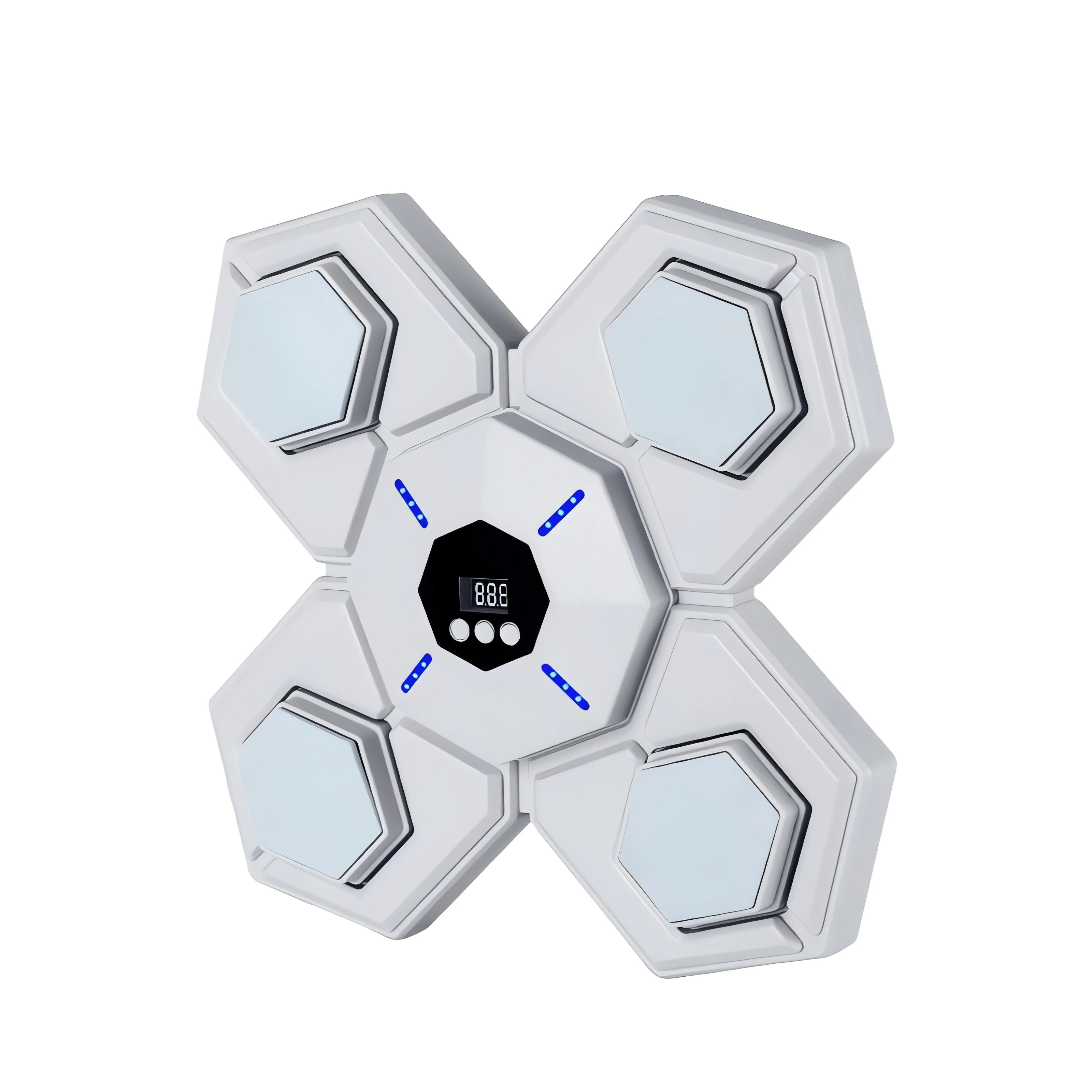 Music Boxing Machine with Gloves Wall Mounted Smart Bluetooth Music Boxing Trainer Electronic Boxing Target