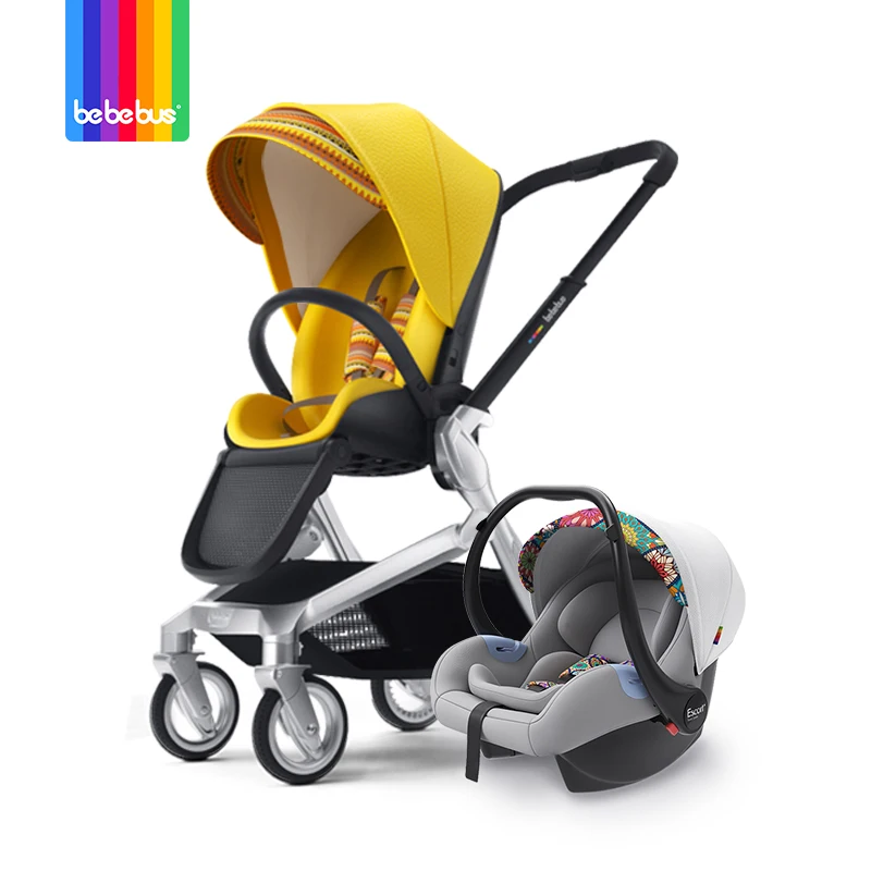 Fashion two-way folding baby stroller enviroment push car cheap baby stroller