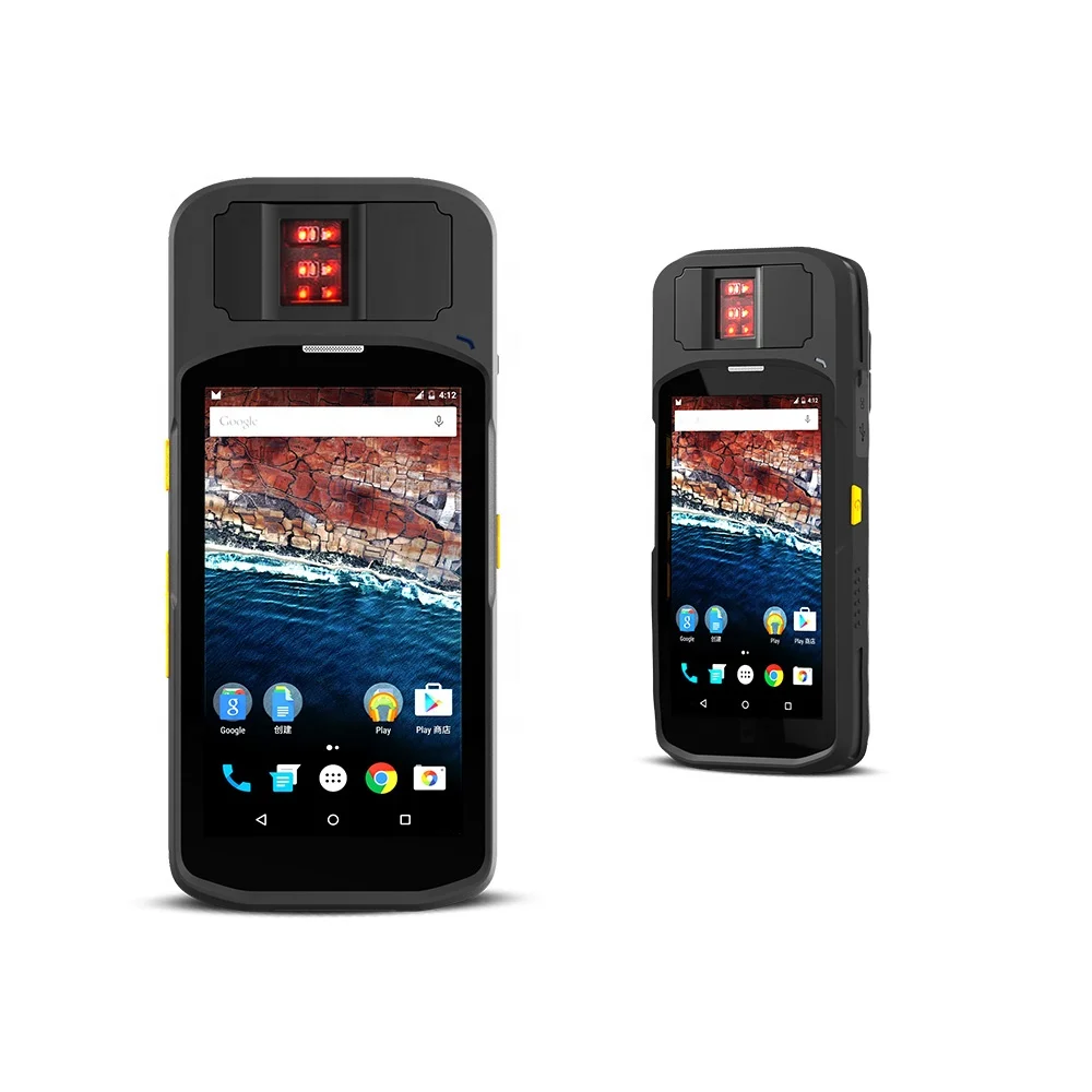 Android Biometric Handheld Machine with Smart Card Reader for National ID Verification, Law Enforcement, Mobile Time Attendance