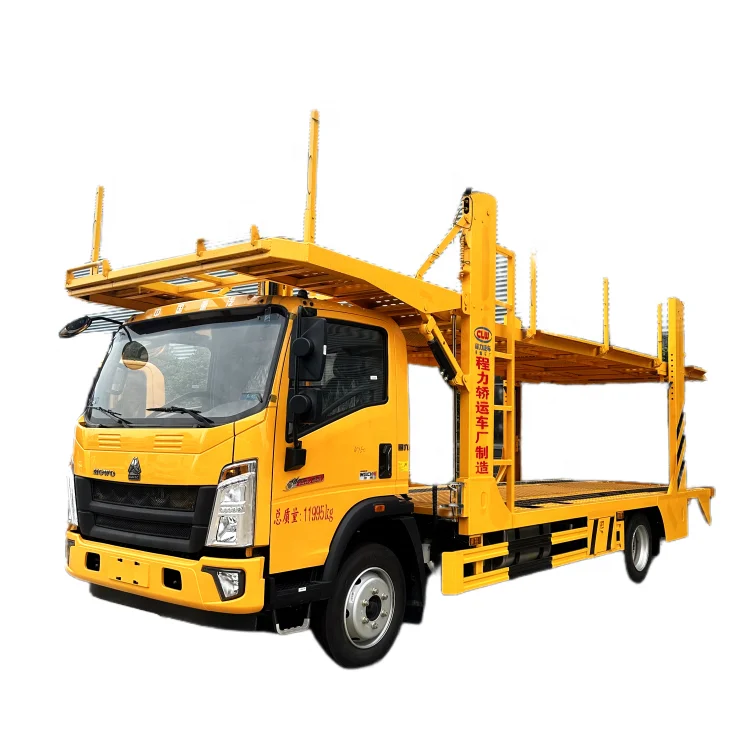 Sinotruk Howo 4x2 малое дизельное топливо Автомобильный перевозчик грузовик бортовой эвакуатор цена