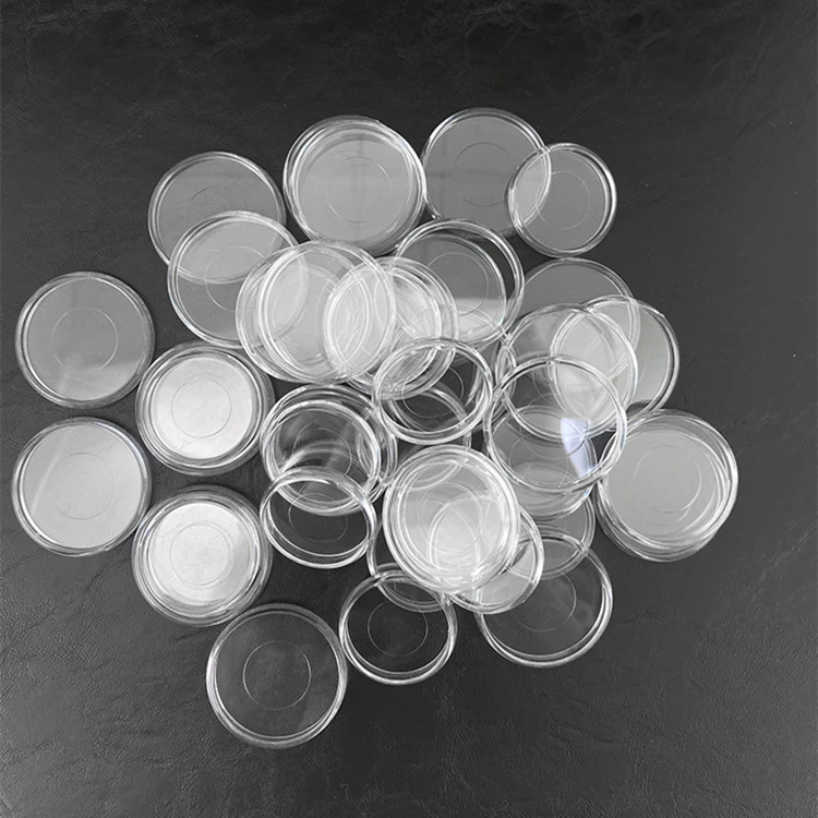 1000pcs/pack 18/24/28/32/38mm Happy Planner Binding Discs Rings Super Clear PC Discs for Journal Diary Cover Material Plastic