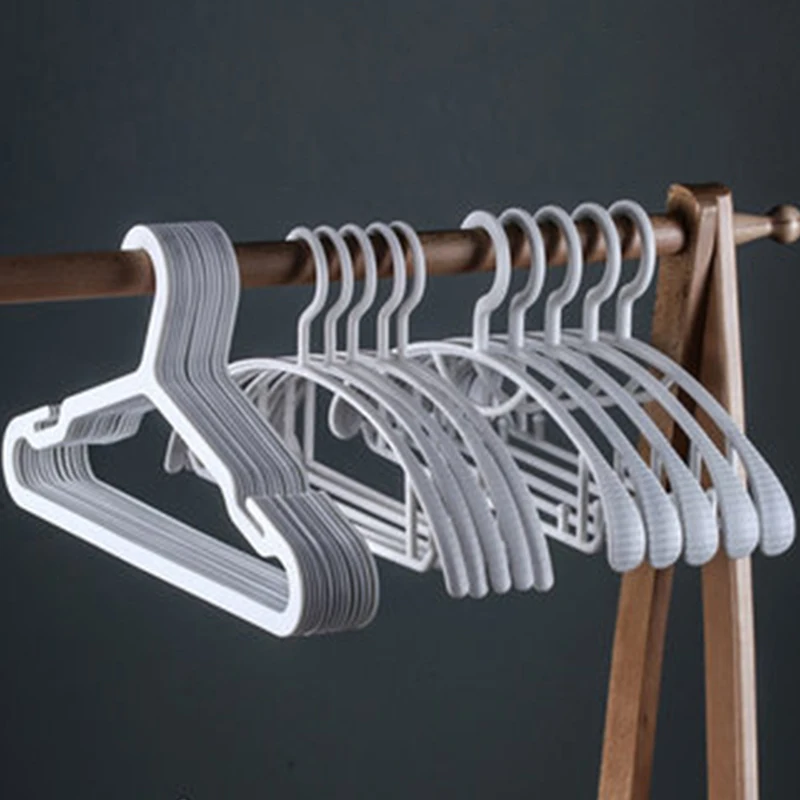Direct Selling Bedroom Anti Skid Hanger Creative Household Multipurpose Plastic Clothes Hangers