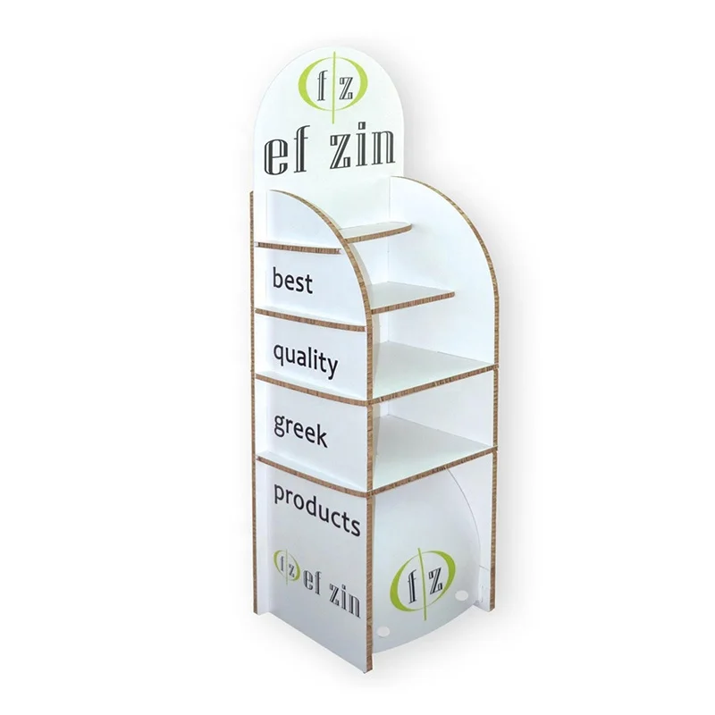 custom retail Honeycomb product display paper cosmetic Free samples!