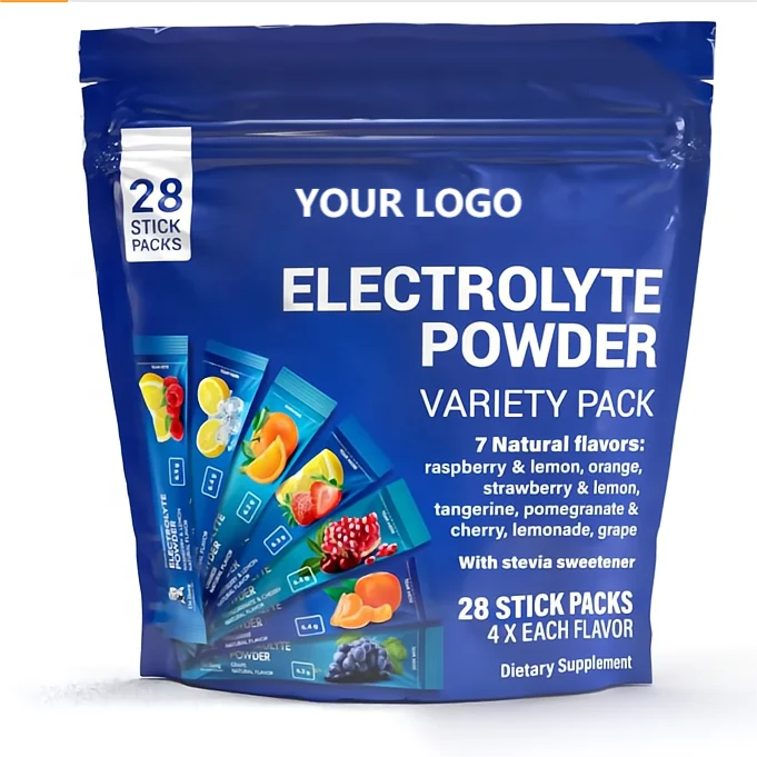 Electrolytes Powder Packets Boost Energy & Keto-friendly  Hydration Powder Packet Hydration Supplement Drink