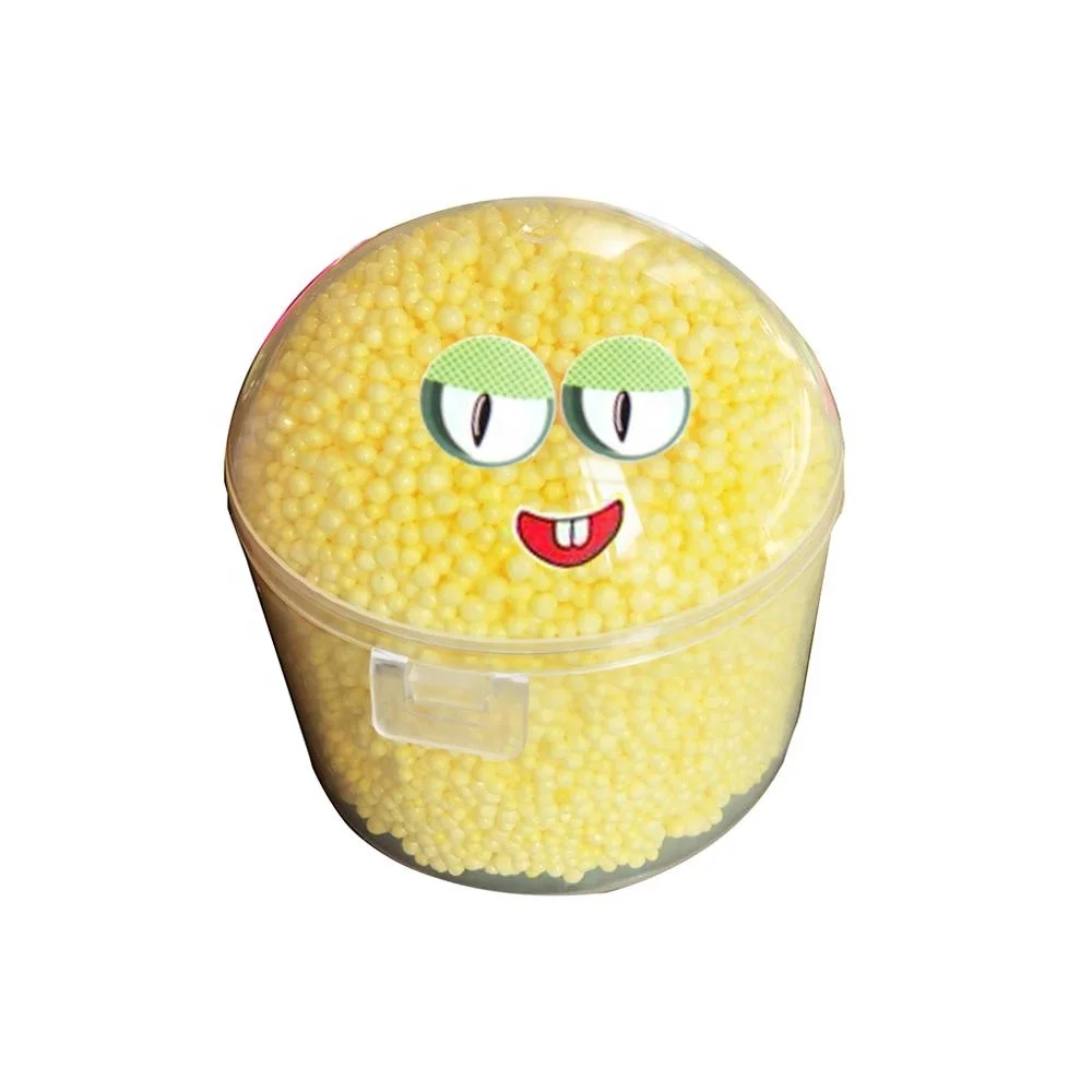 
Kids educational toy non dry playing foam balls Non toxic foam modeling clay 