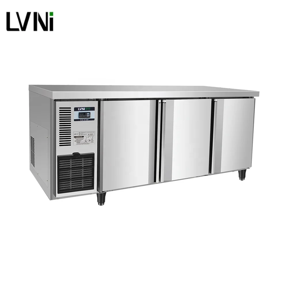 Hot Sales Work Table Under Counter Fridge Under Counter Freezer Refrigerator For Sale