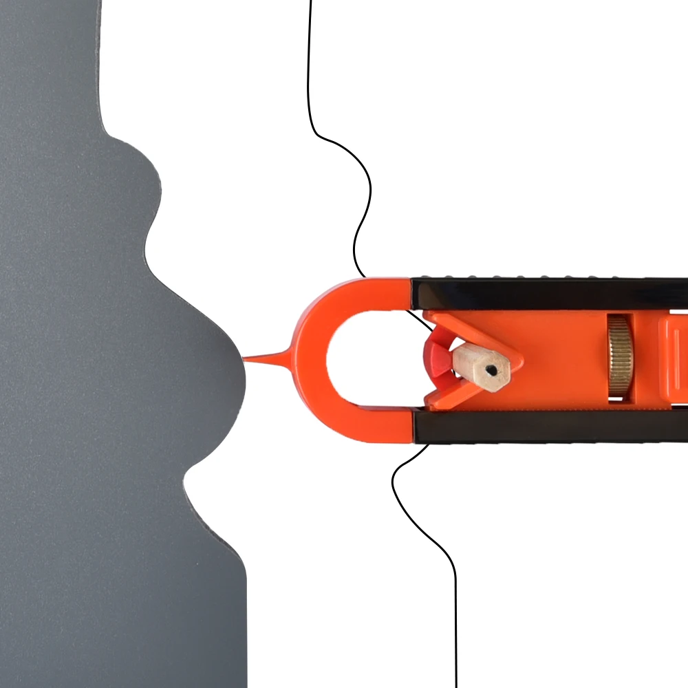 Factory direct sale Profile Scribing Ruler Contour Gauge With lock For Joinery Woodworking Tool