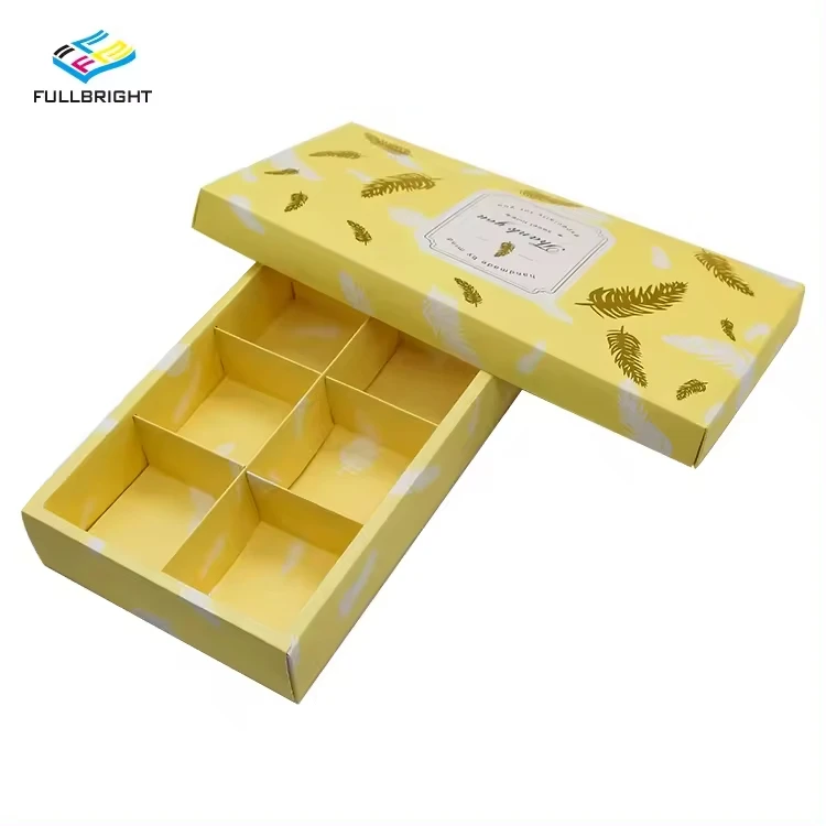 Luxury Paper Packaging Boxes Gold Stamping Empty Handmade Sweet Boxes Packaging for Indian Arabic Ramadan Eid Diwali