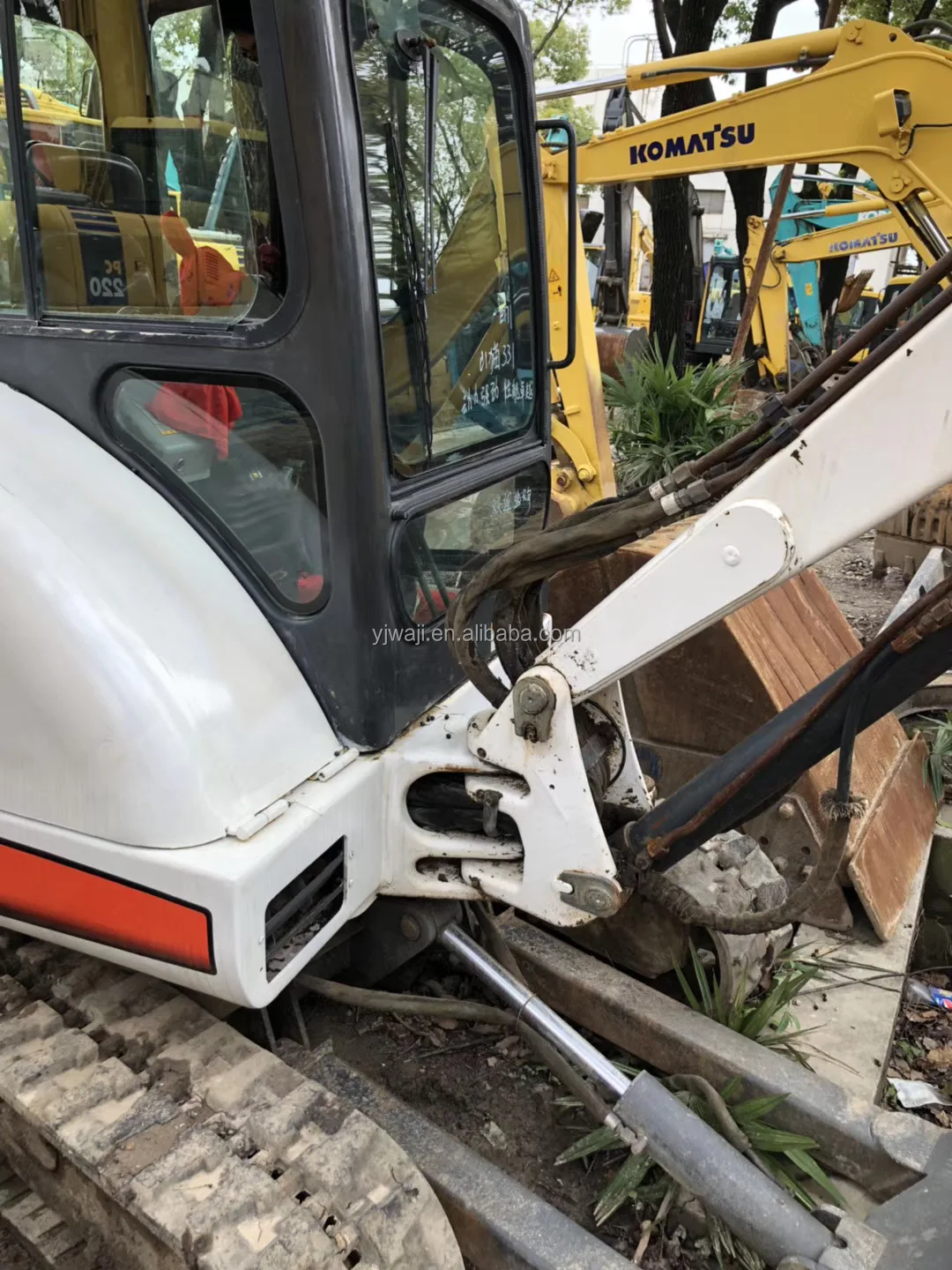 Производительность используется мини-экскаватор bobcat 331 из Великобритании на продажу/вторая ручная гусеничная