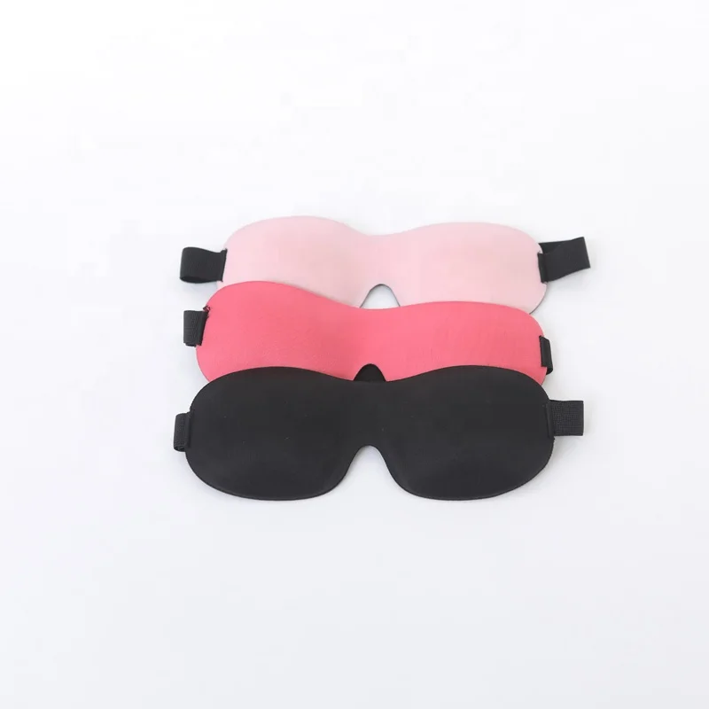 New Arrival Oem 3D Colorful Blackout Travel Sleeping Eye Mas Sleep Eyemask Ergonomic Comfort Eye Patch