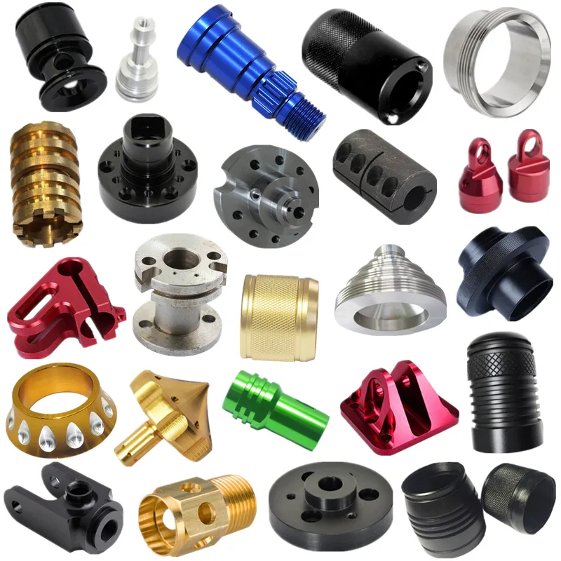 Custom CNC milling turning high precision anodizing electroplating paint baking surface treatment parts