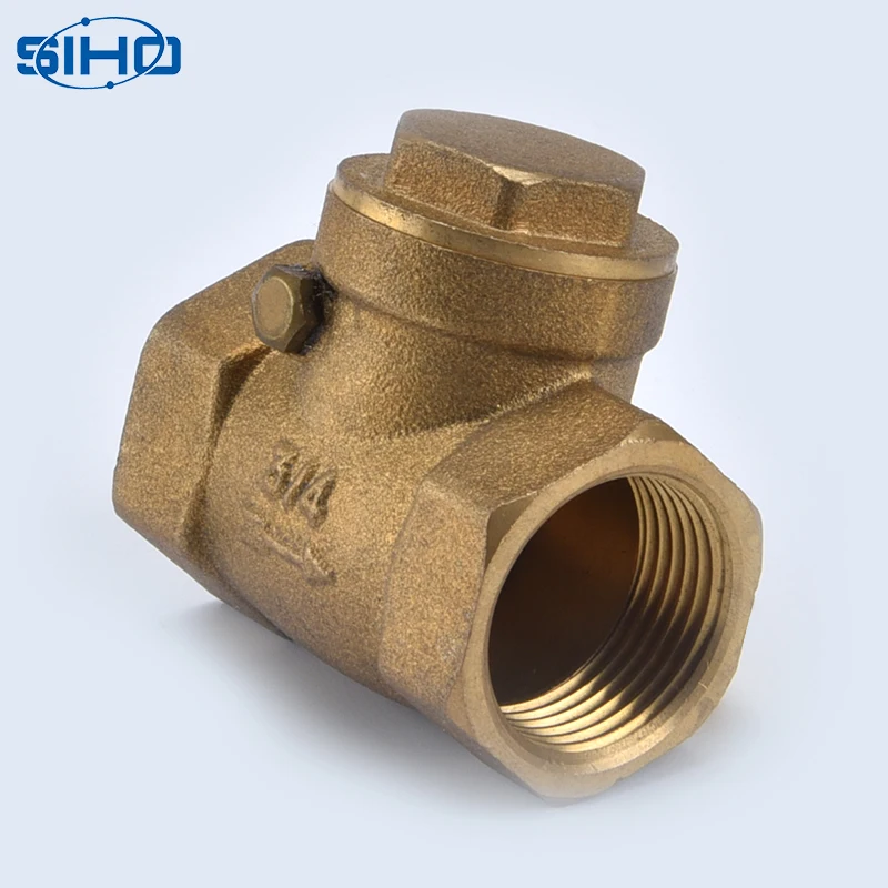 High quality no return brass check valve with low price