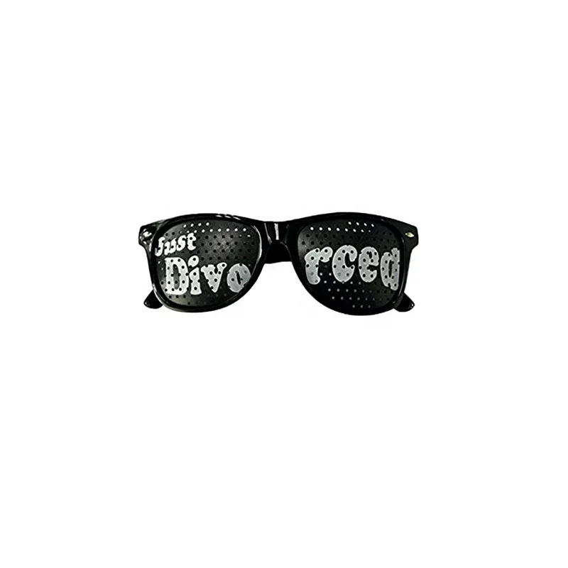 New arrival Divorce Party Supplies,Party Sunglasses Divorce Gifts
