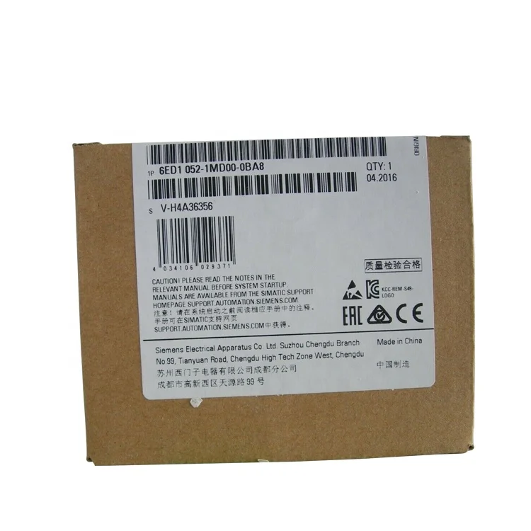 SIMATIC 6ED1052-1MD00-0BA8 LOGO 12/24RCE logic module for Siemens