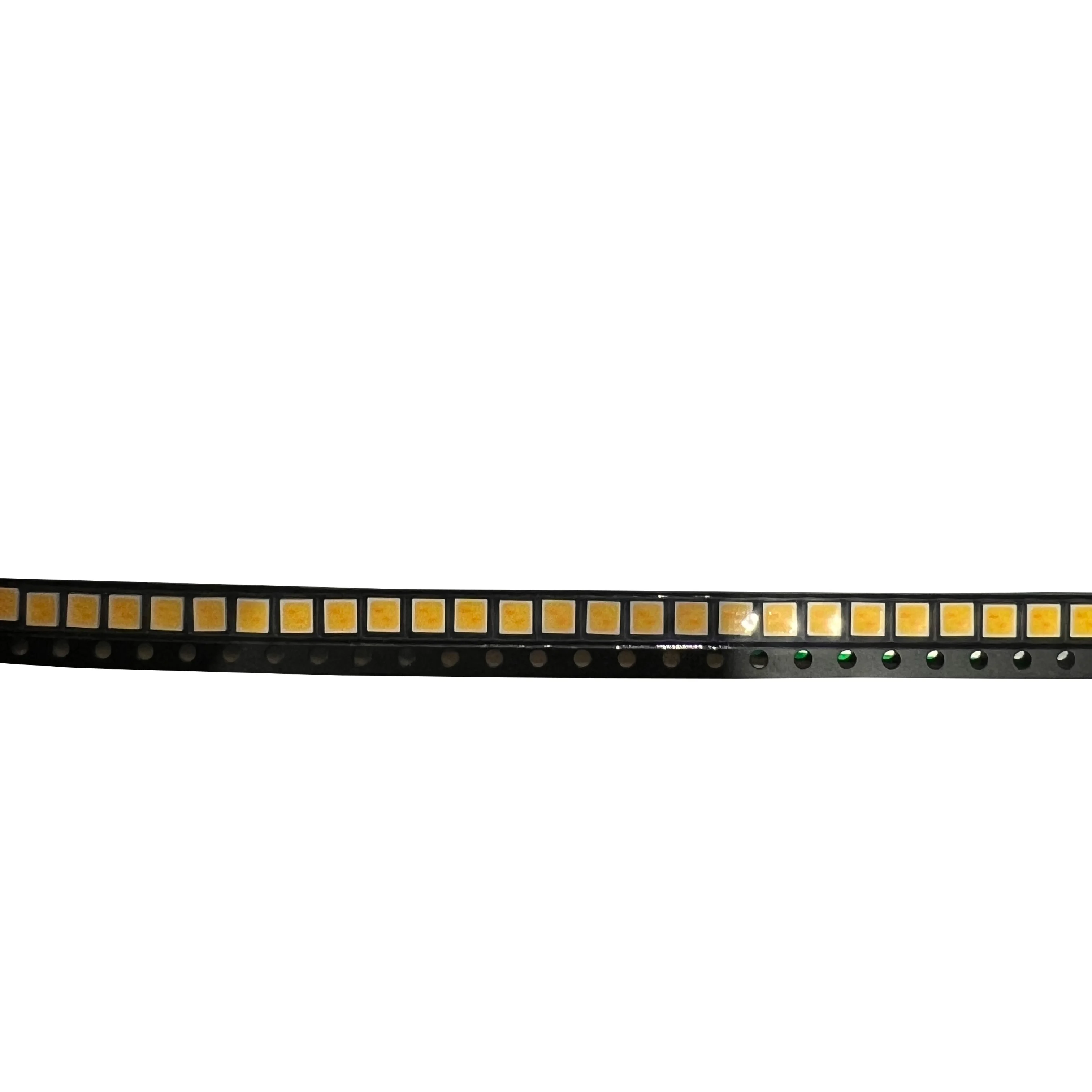 Jufei высокомощная 3030 SMD светодиодная микросхема двухцветная подсветка с высокой светоотдачей затемнение и смешивание цветов 6 В 2 Вт