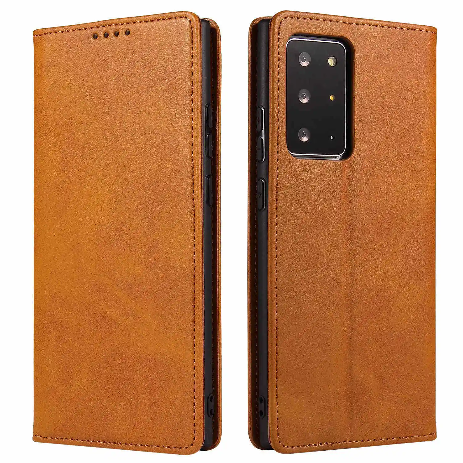 Hot Selling PU Leather Flip Stand Phone Case for Samsung Galaxy Note 20 Ultra Card Holder Wallet Phone Case