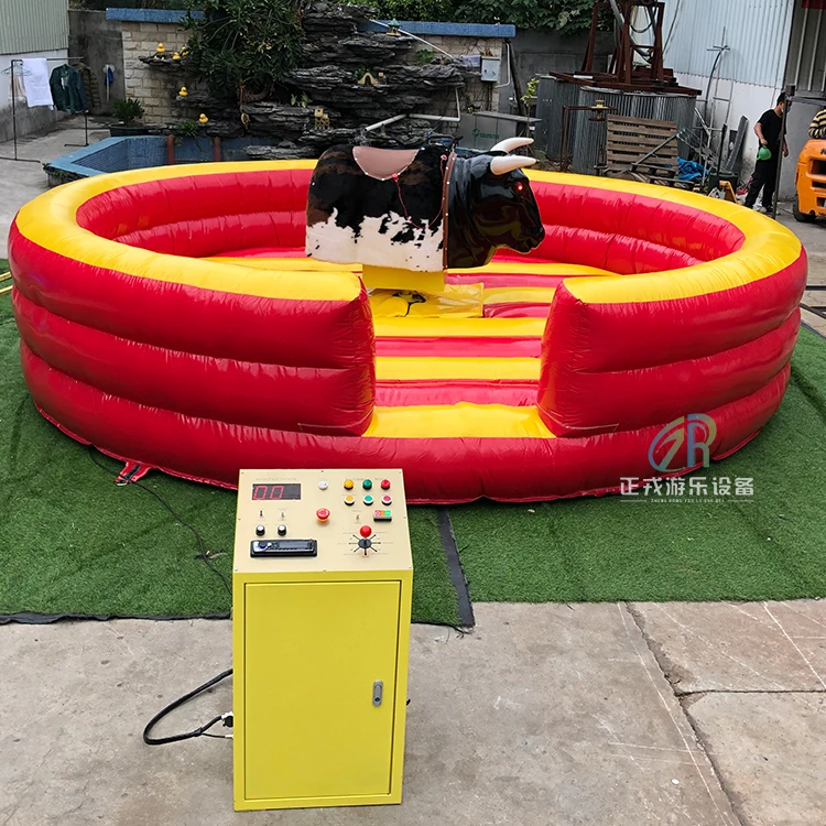 Customize Rodeo Mechanical Bull Toro Bullfight Inflatable Bullfighting Machine with high quality