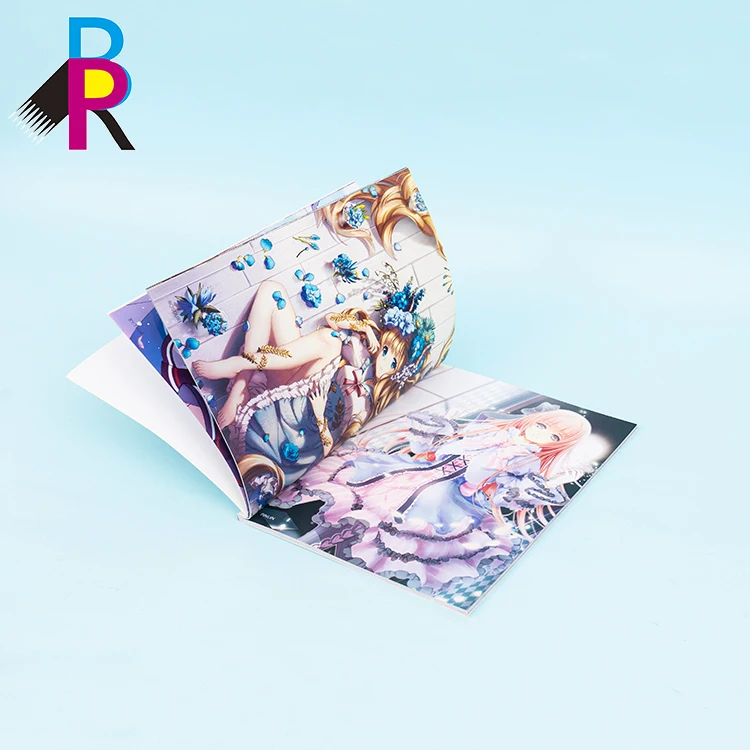 Custom English Softcover Colorful Sexy Adult Comic Photo Book Cartoons Comic Books Printing Service