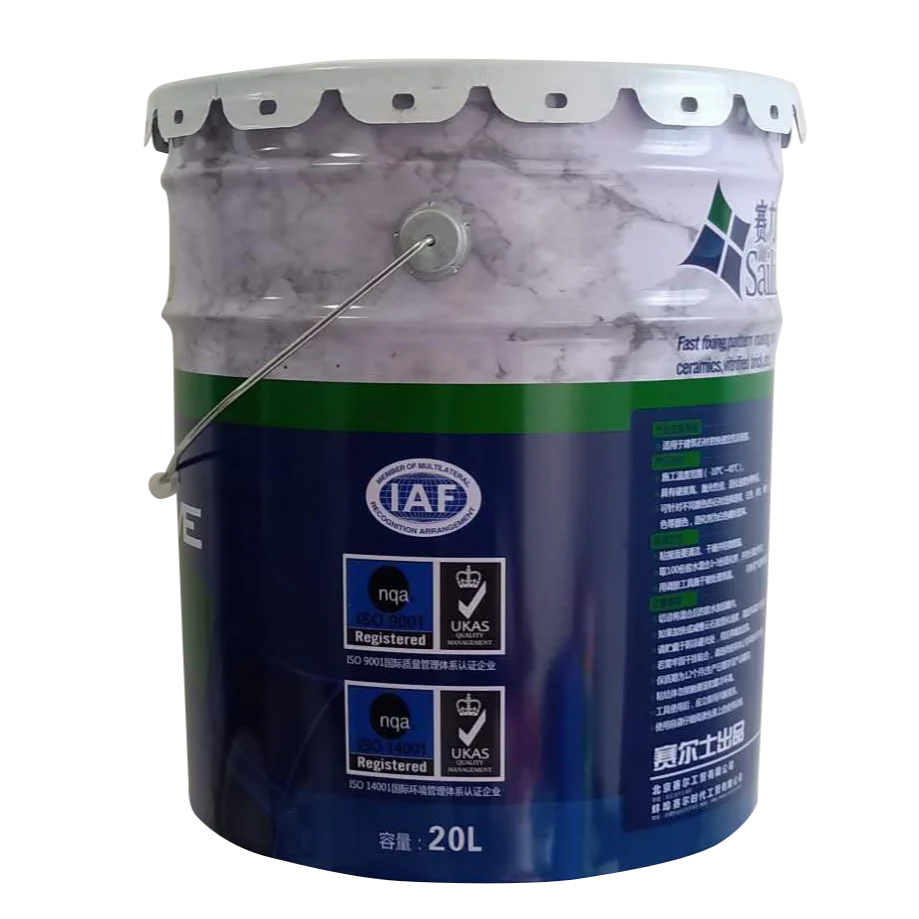 16L tinplate steel metal pail for paint, coating and other chemical products packaging