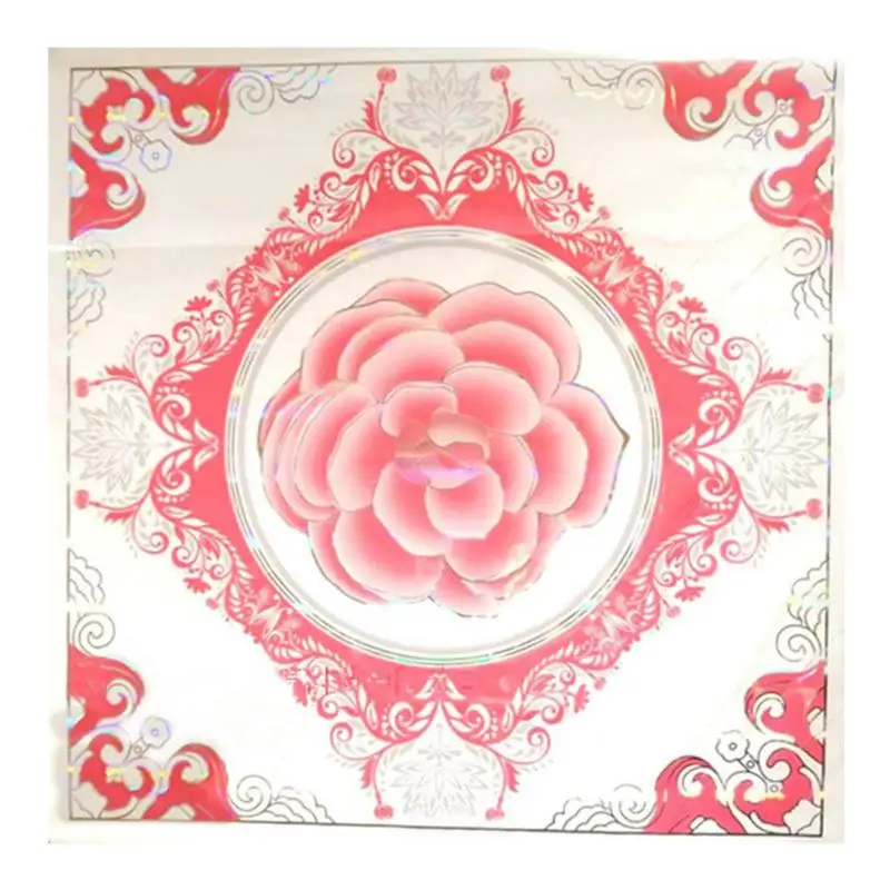 wallpaper/wall panels furniture wood grain pvc film gypsum board ceiling for home decoration