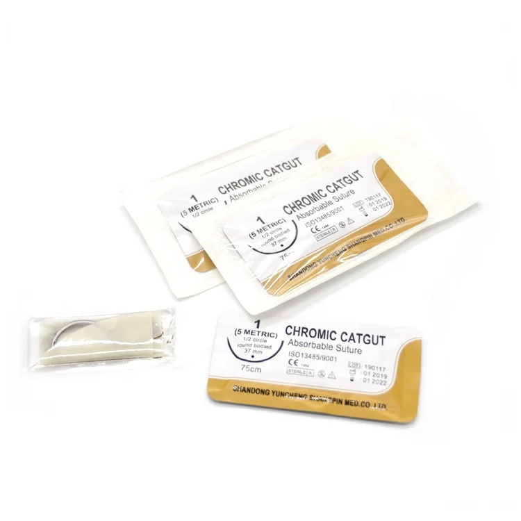 Surgical sutures Thread suturas guirurgicas Cromico chromic Catgut