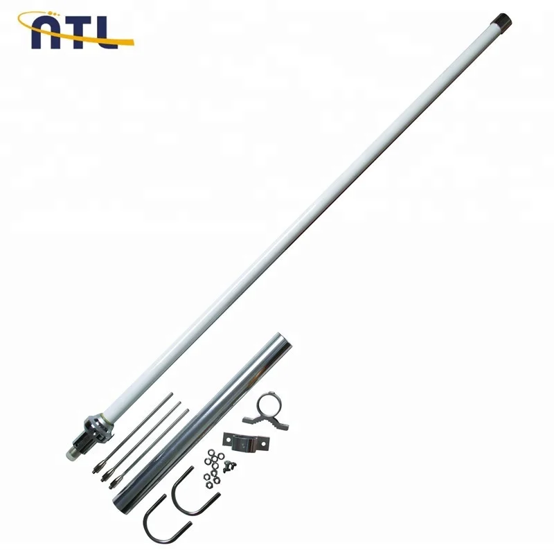 
Fiberglass 144/430MHz High Gain Marine VHF UHF Dual Band Base Station Antenna 