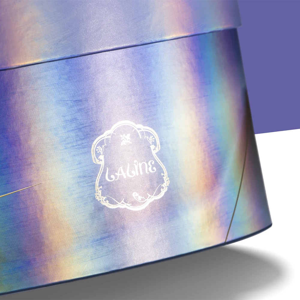 New Designed Cylindrical canister cardboard cylinder round box paper tube packaging box for cosmetic gift paper