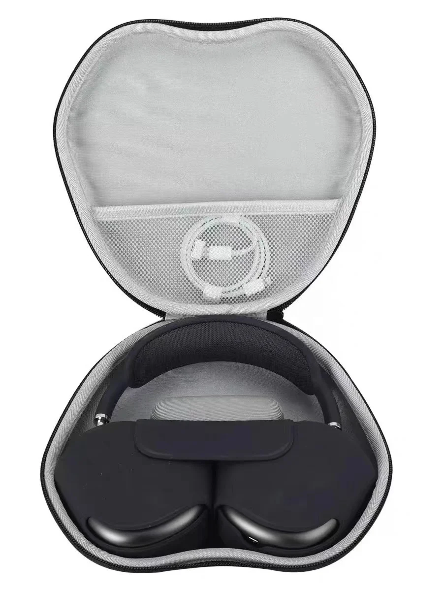 Hard Shell Headphone Case for Airpods Max Waterproof Zipper Protective Storage Bag Travel Headphone Case